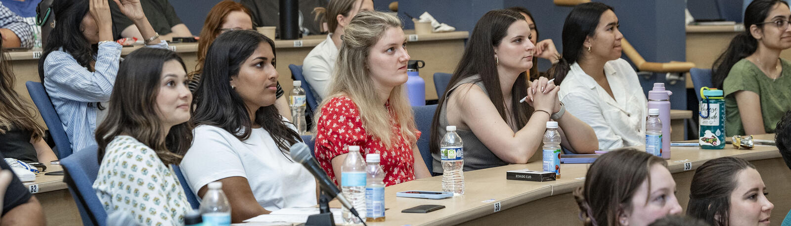 photo of students in a lecture hall