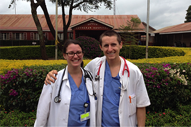 photo of kyle davis and shaina hecht in peru